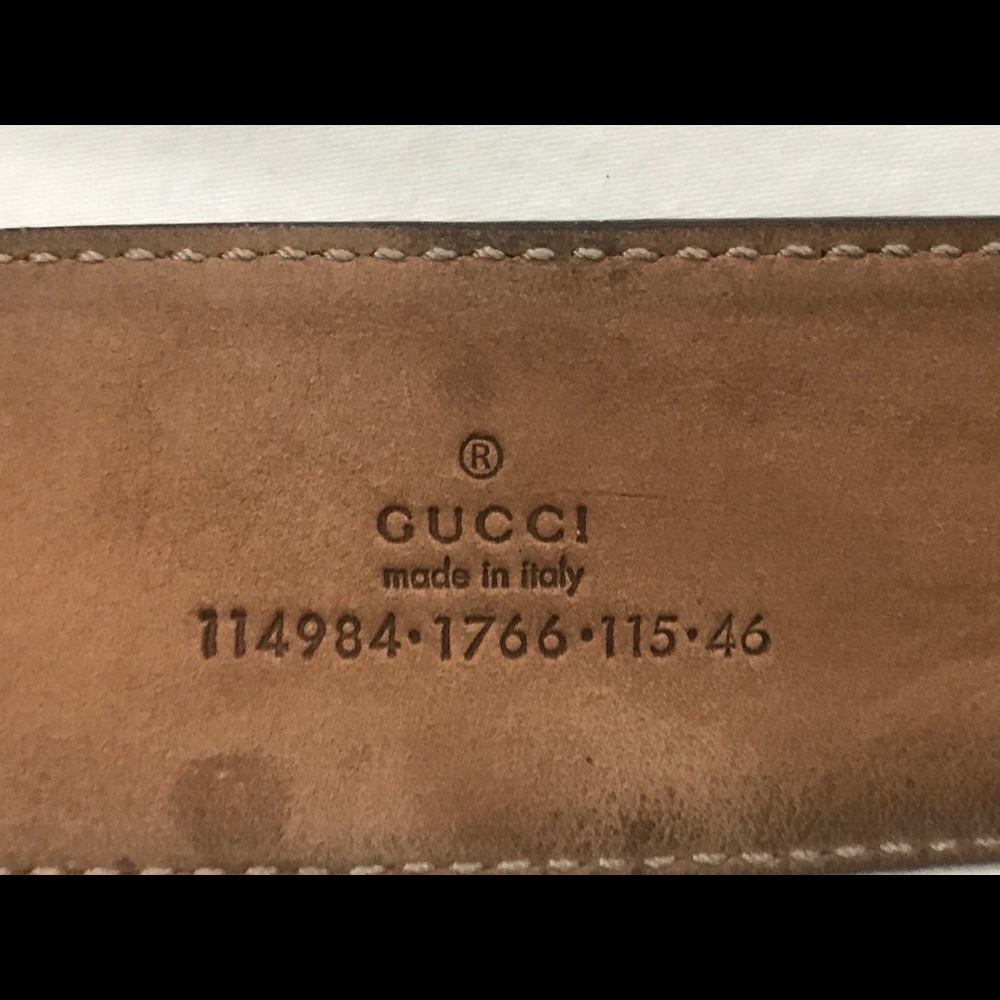 Gucci belt - authentic